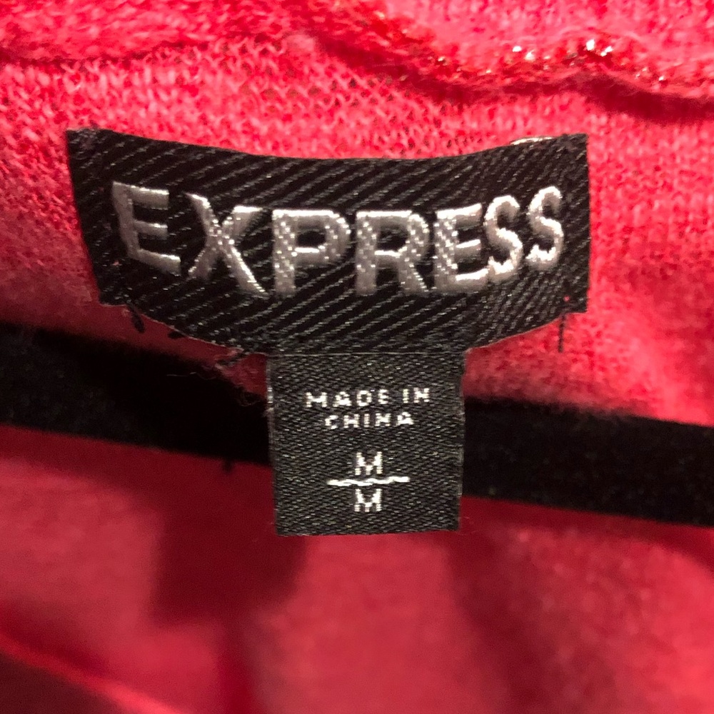 Express V-Neck Sweater - Picture 2 of 5